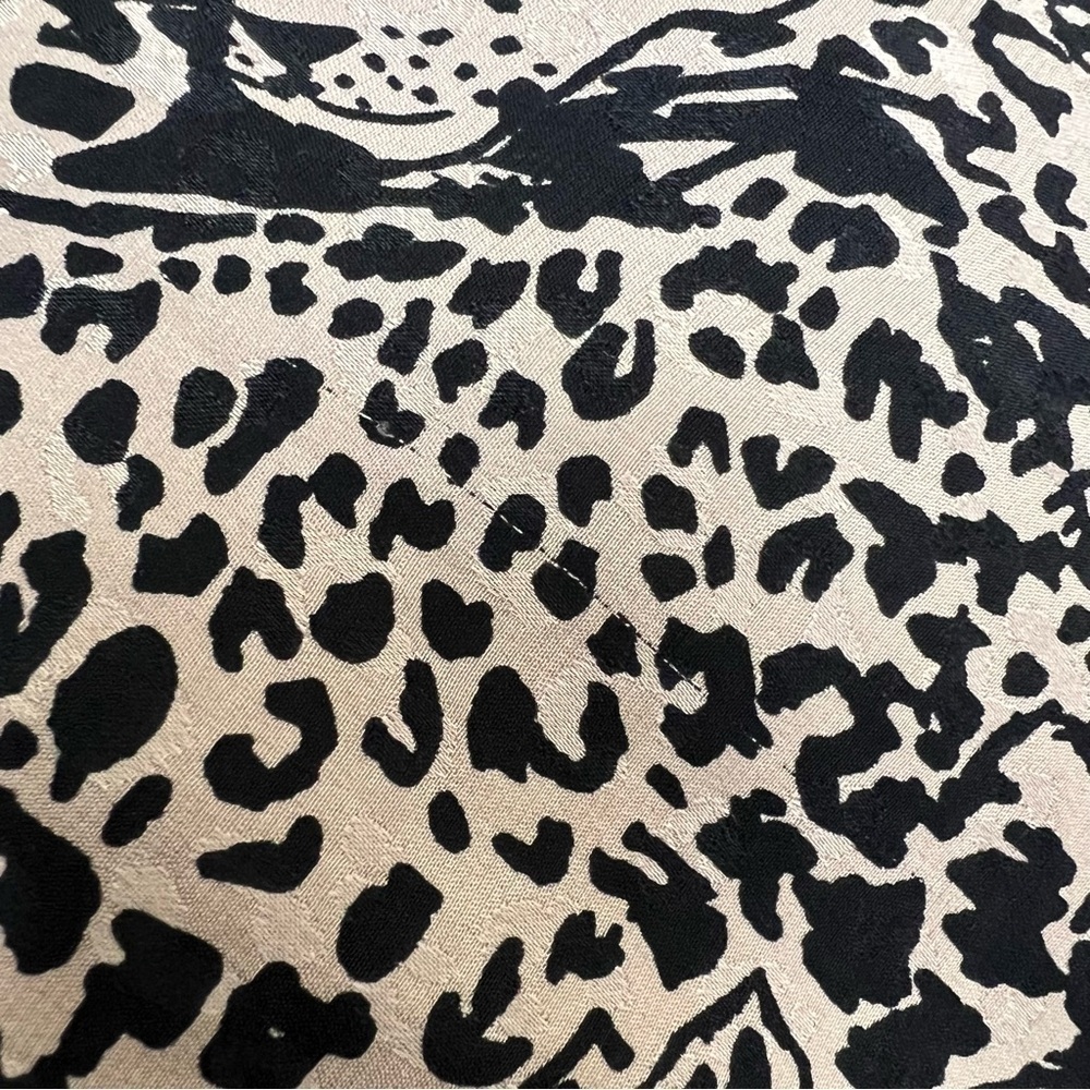 Rebecca Taylor Leopard Print Silk Dress 6 - Picture 11 of 11